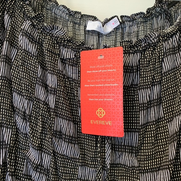 Lush Off The Shoulder Tie Front Romper Medium - Picture 6 of 13